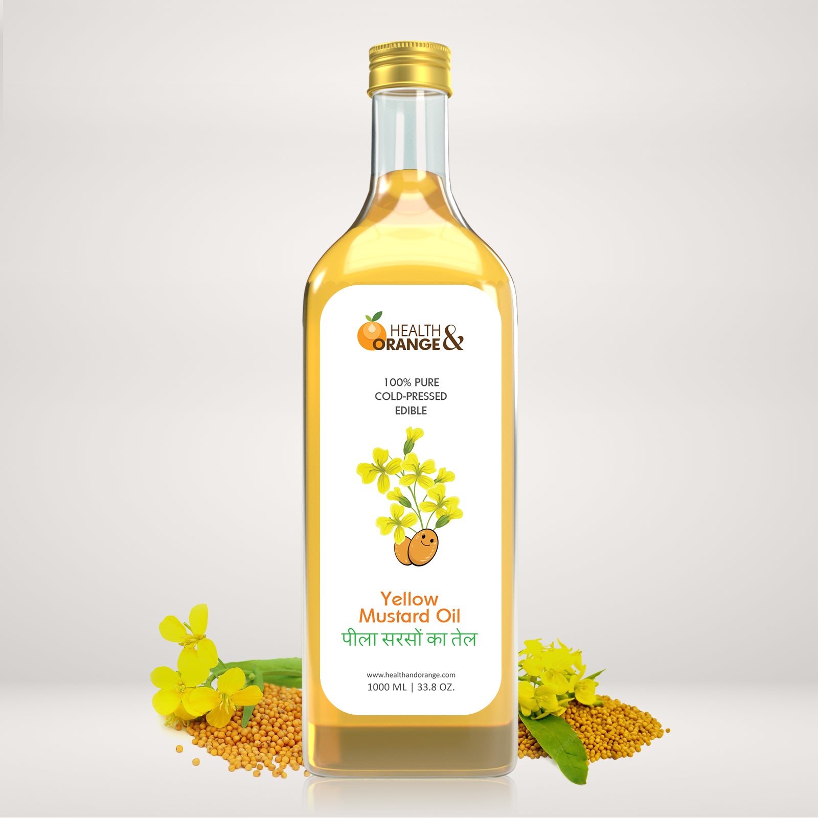 Yellow Mustard Oil – Health and Orange